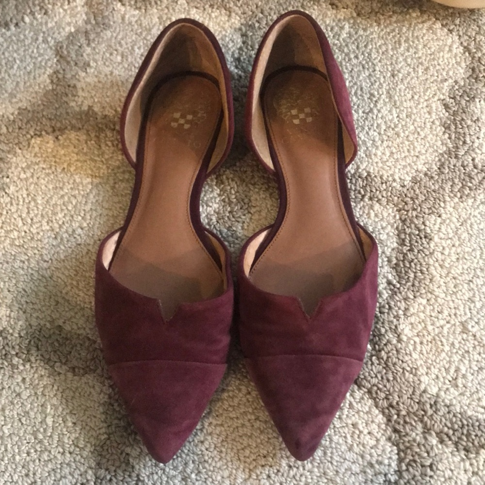 Maroon flats